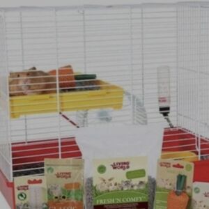 Deluxe Hamster Starter Kit With EXTRAS bedding, Foid, Treats, Toys